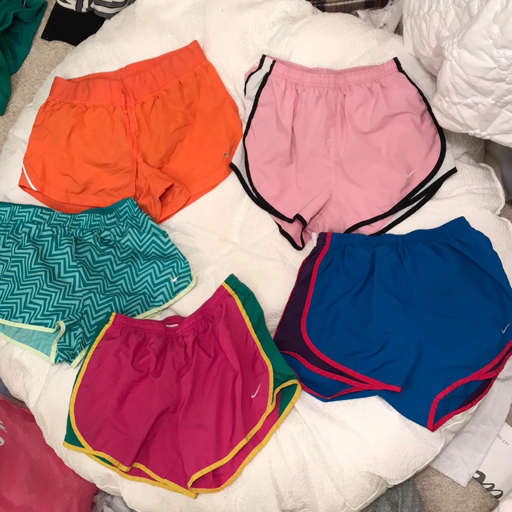 Lot of 5 Nike shorts
